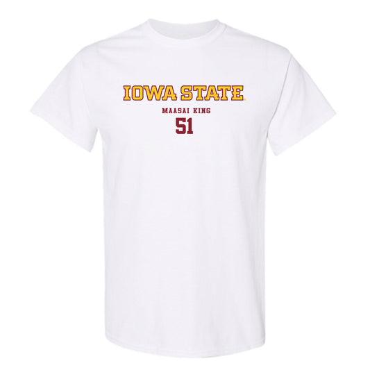 Iowa State - NCAA Football : Maasai King - Classic Fashion Shersey T-Shirt-0