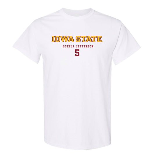 Iowa State - NCAA Men's Basketball : Joshua Jefferson - Classic Fashion Shersey T-Shirt-0