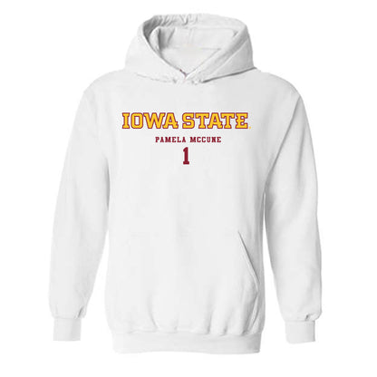 Iowa State - NCAA Women's Volleyball : Pamela McCune - Classic Fashion Shersey Hooded Sweatshirt-0