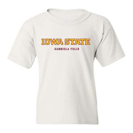 Iowa State - NCAA Women's Tennis : Gabriela Felix - Classic Fashion Shersey Youth T-Shirt-0