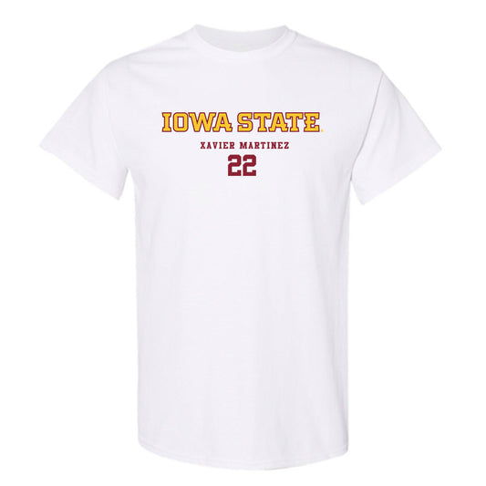 Iowa State - NCAA Football : Xavier Martinez - Classic Fashion Shersey T-Shirt-0