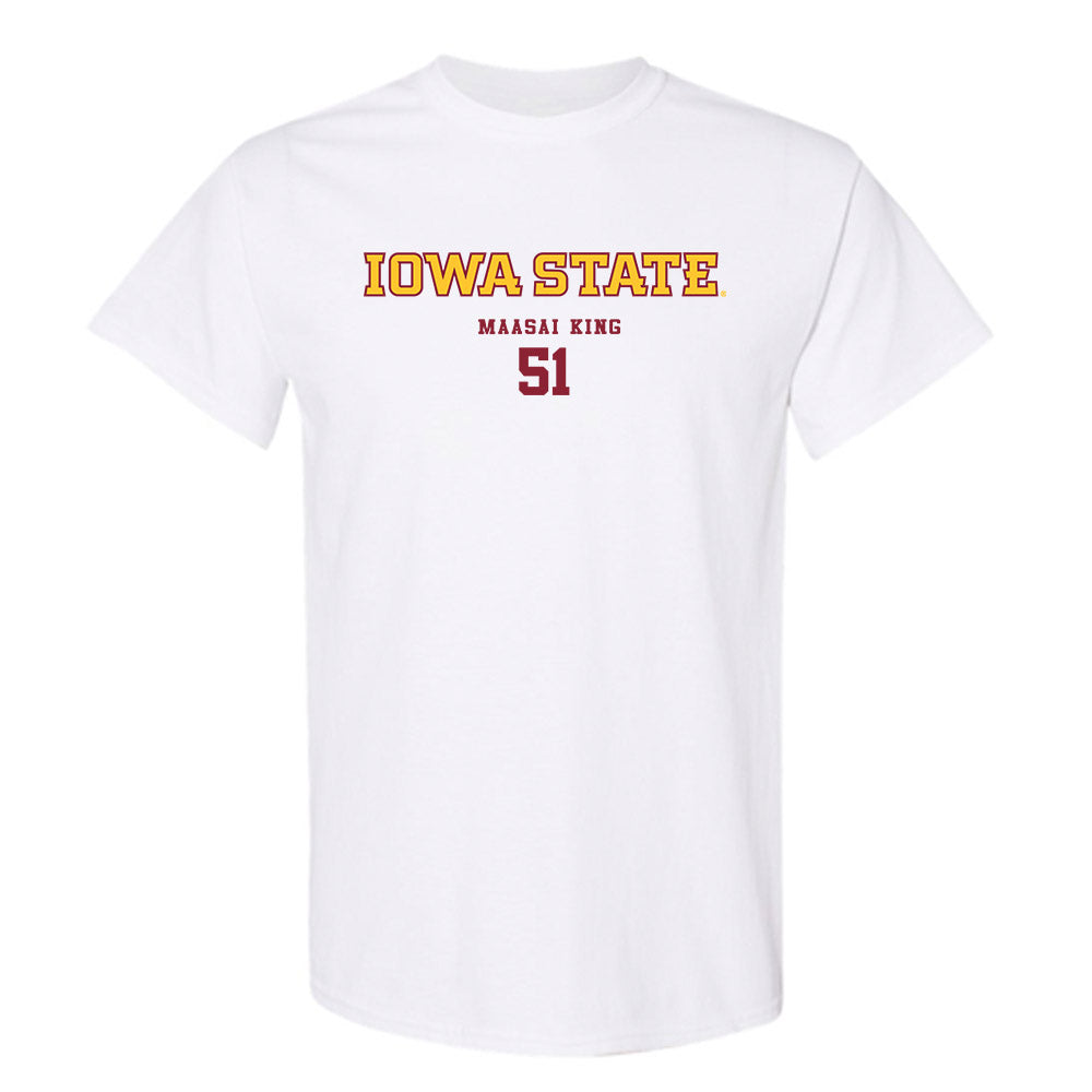 Iowa State - NCAA Football : Maasai King - Classic Fashion Shersey T-Shirt-1