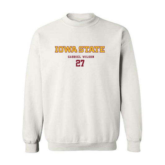 Iowa State - NCAA Football : Gabriel Wilson - Classic Fashion Shersey Crewneck Sweatshirt-0