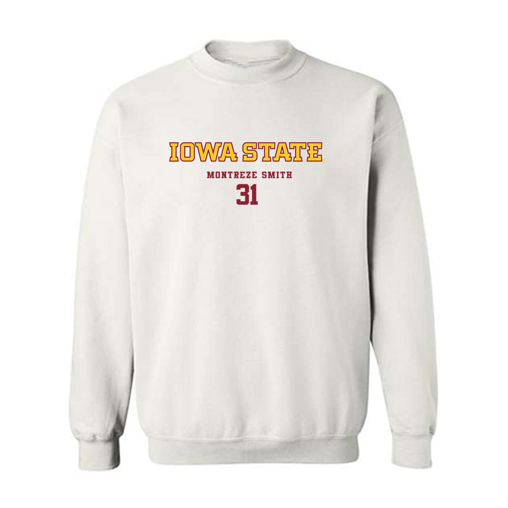 Iowa State - NCAA Football : Montreze Smith - Classic Fashion Shersey Crewneck Sweatshirt-0