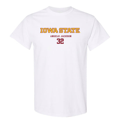 Iowa State - NCAA Football : Angelo Jackson - Classic Fashion Shersey T-Shirt-1