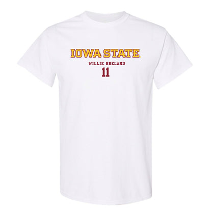Iowa State - NCAA Football : Willie Breland - Classic Fashion Shersey T-Shirt-0