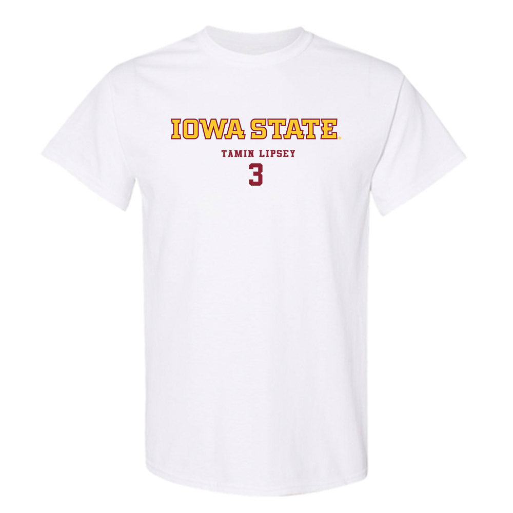 Iowa State - NCAA Men's Basketball : Tamin Lipsey - Classic Fashion Shersey T-Shirt-0