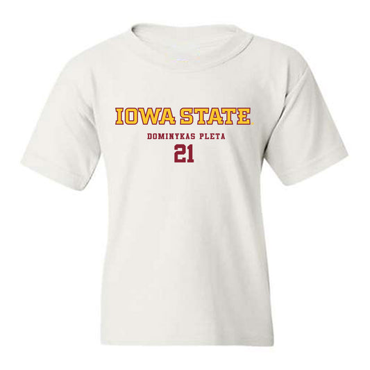 Iowa State - NCAA Men's Basketball : Dominykas Pleta - Classic Fashion Shersey Youth T-Shirt-0