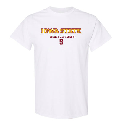 Iowa State - NCAA Men's Basketball : Joshua Jefferson - Classic Fashion Shersey T-Shirt-0