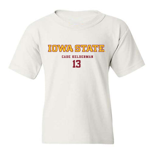 Iowa State - NCAA Men's Basketball : Cade Kelderman - Classic Fashion Shersey Youth T-Shirt-0
