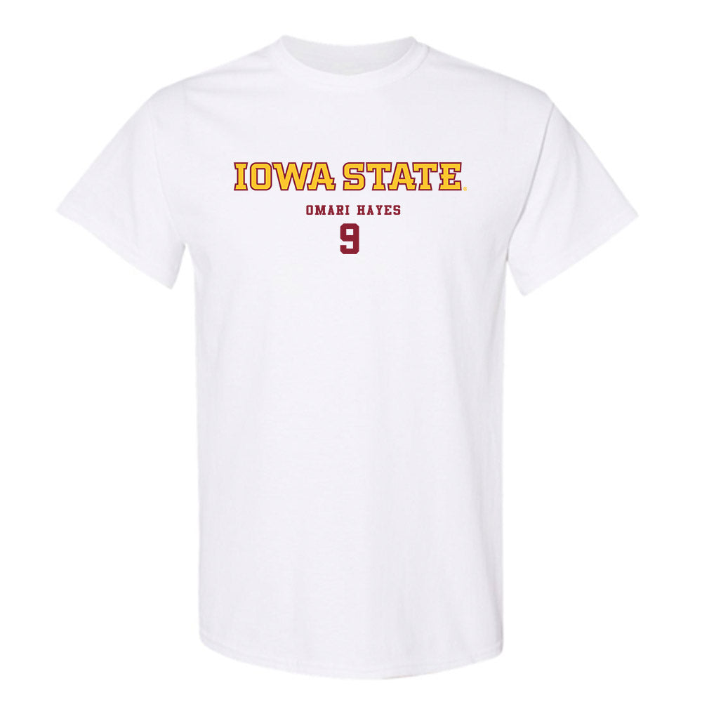 Iowa State - NCAA Football : Omari Hayes - Classic Fashion Shersey T-Shirt-0