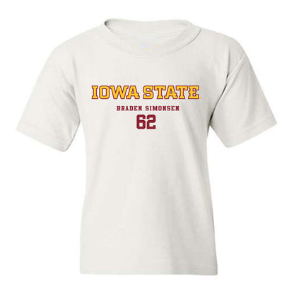 Iowa State - NCAA Football : Braden Simonsen - Classic Fashion Shersey Youth T-Shirt-0