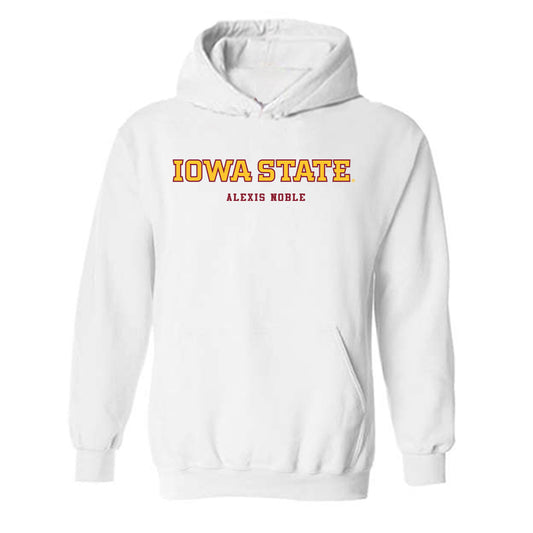 Iowa State - NCAA Women's Track & Field : Alexis Noble - Classic Fashion Shersey Hooded Sweatshirt-0
