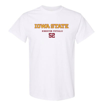 Iowa State - NCAA Football : Kingston Fotualii - Classic Fashion Shersey T-Shirt-1