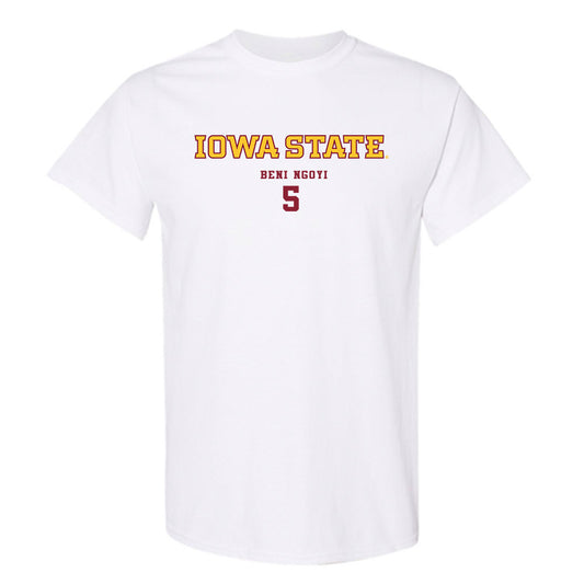 Iowa State - NCAA Football : Beni Ngoyi - Classic Fashion Shersey T-Shirt-0