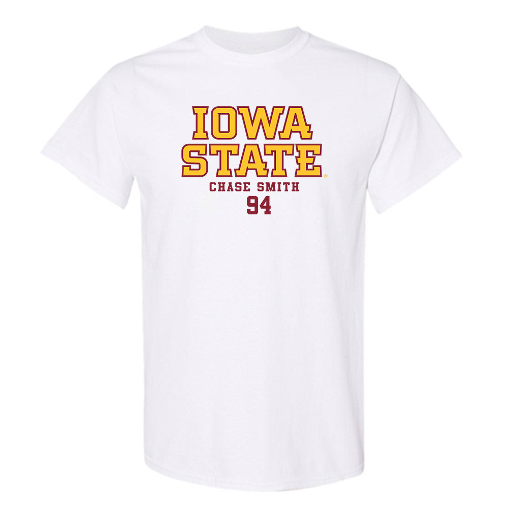 Iowa State - NCAA Football : Chase Smith - Classic Fashion Shersey T-Shirt-0