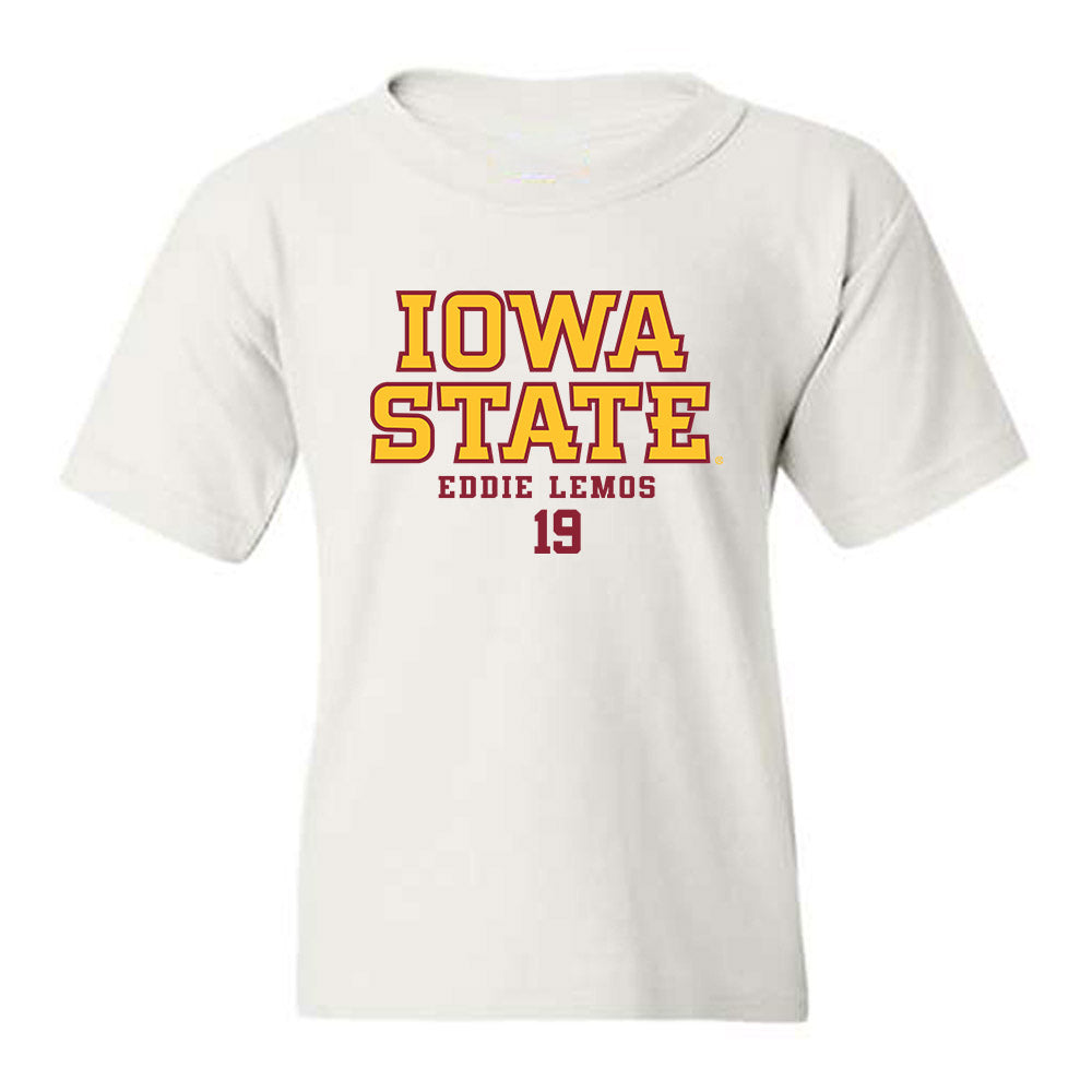 Iowa State - NCAA Football : Eddie Lemos - Classic Fashion Shersey Youth T-Shirt-0