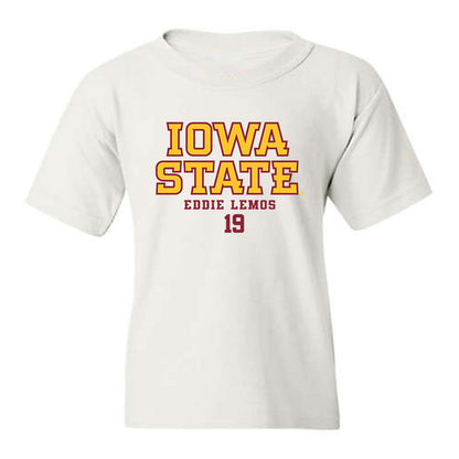 Iowa State - NCAA Football : Eddie Lemos - Classic Fashion Shersey Youth T-Shirt-0