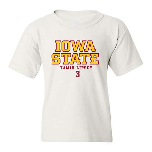 Iowa State - NCAA Men's Basketball : Tamin Lipsey - Classic Fashion Shersey Youth T-Shirt-0
