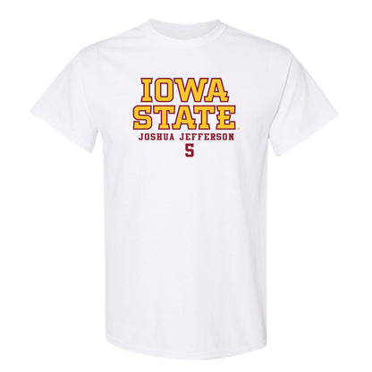 Iowa State - NCAA Men's Basketball : Joshua Jefferson - Classic Fashion Shersey T-Shirt-0