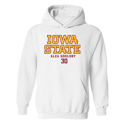 Iowa State - NCAA Women's Volleyball : Alea Goolsby - Classic Fashion Shersey Hooded Sweatshirt-0