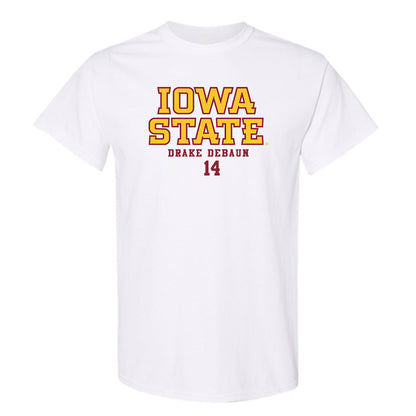 Iowa State - NCAA Football : Drake DeBaun - Classic Fashion Shersey T-Shirt-0