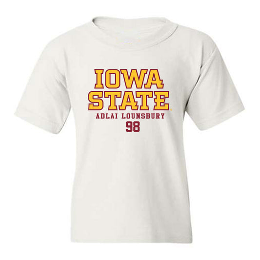 Iowa State - NCAA Football : Adlai Lounsbury - Classic Fashion Shersey Youth T-Shirt-0