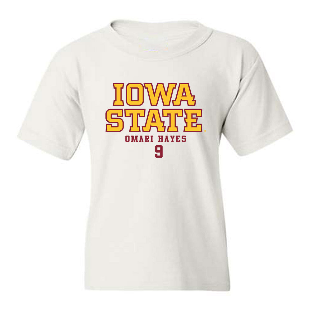 Iowa State - NCAA Football : Omari Hayes - Classic Fashion Shersey Youth T-Shirt-0