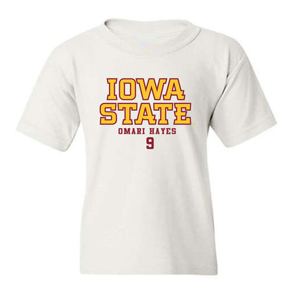 Iowa State - NCAA Football : Omari Hayes - Classic Fashion Shersey Youth T-Shirt-0