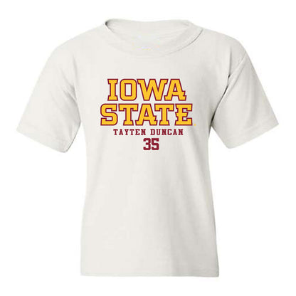 Iowa State - NCAA Football : Tayten Duncan - Classic Fashion Shersey Youth T-Shirt-0