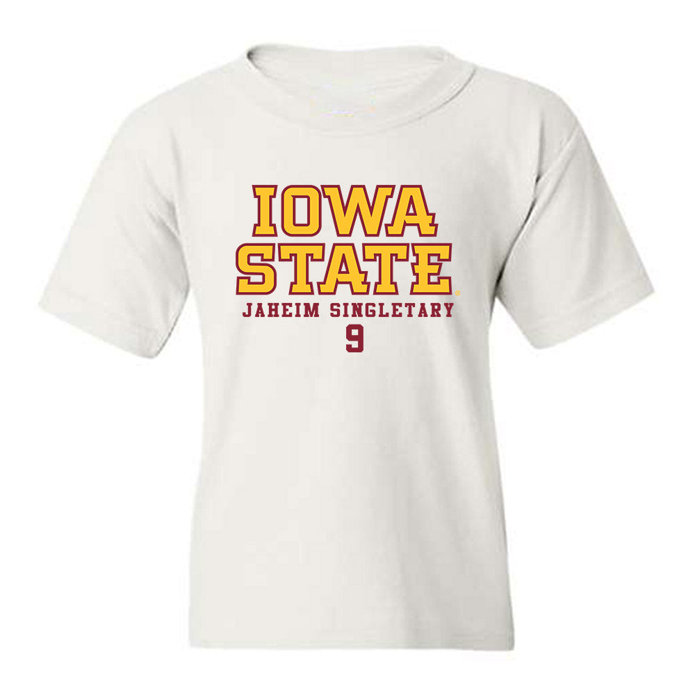 Iowa State - NCAA Football : Jaheim Singletary - Classic Fashion Shersey Youth T-Shirt-0