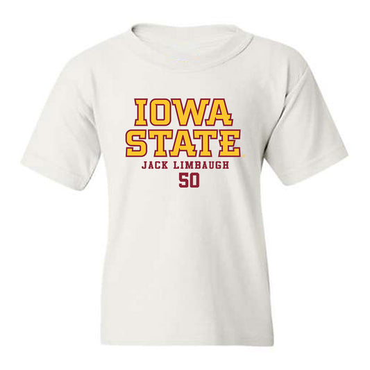 Iowa State - NCAA Football : Jack Limbaugh - Classic Fashion Shersey Youth T-Shirt-0