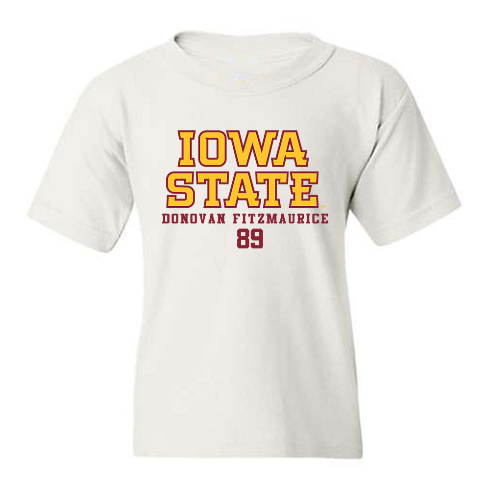 Iowa State - NCAA Football : Donovan Fitzmaurice - Classic Fashion Shersey Youth T-Shirt-0