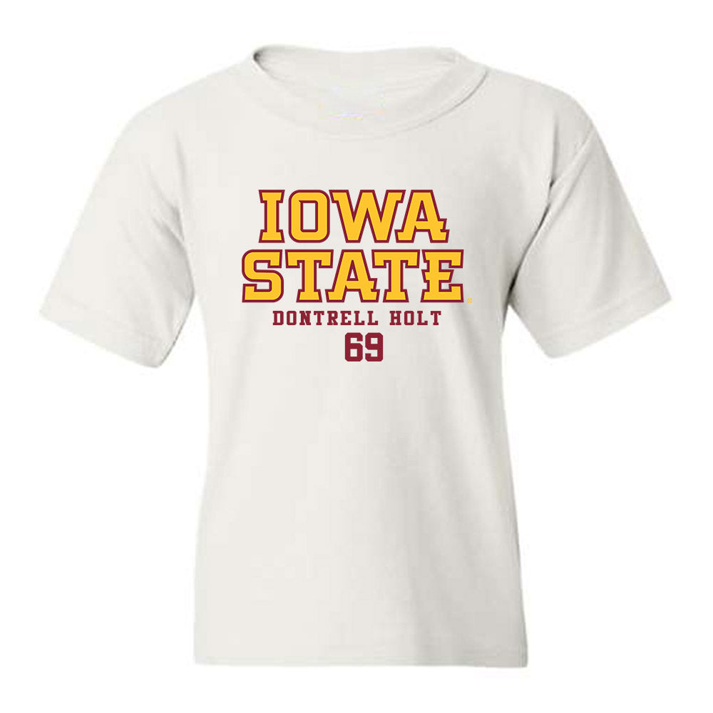 Iowa State - NCAA Football : Dontrell Holt - Classic Fashion Shersey Youth T-Shirt