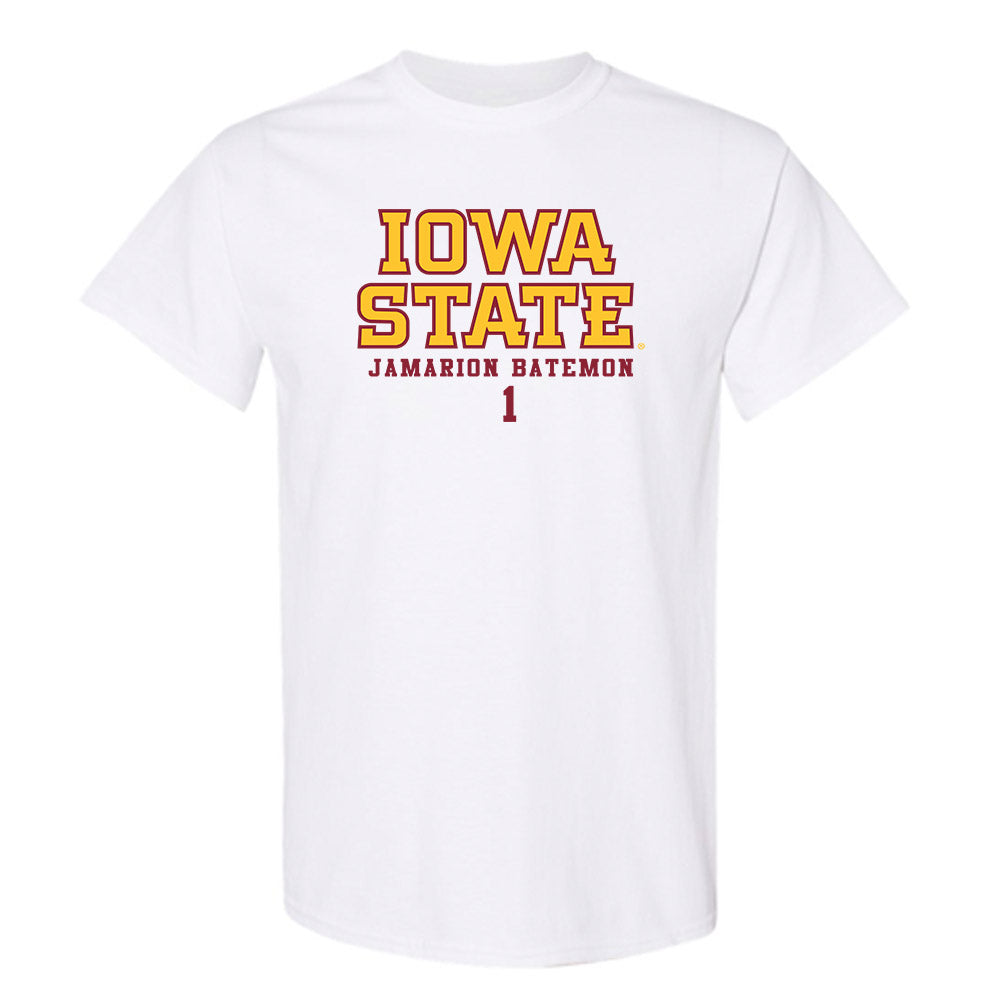 Iowa State - NCAA Men's Basketball : Jamarion Batemon - Classic Fashion Shersey T-Shirt-0
