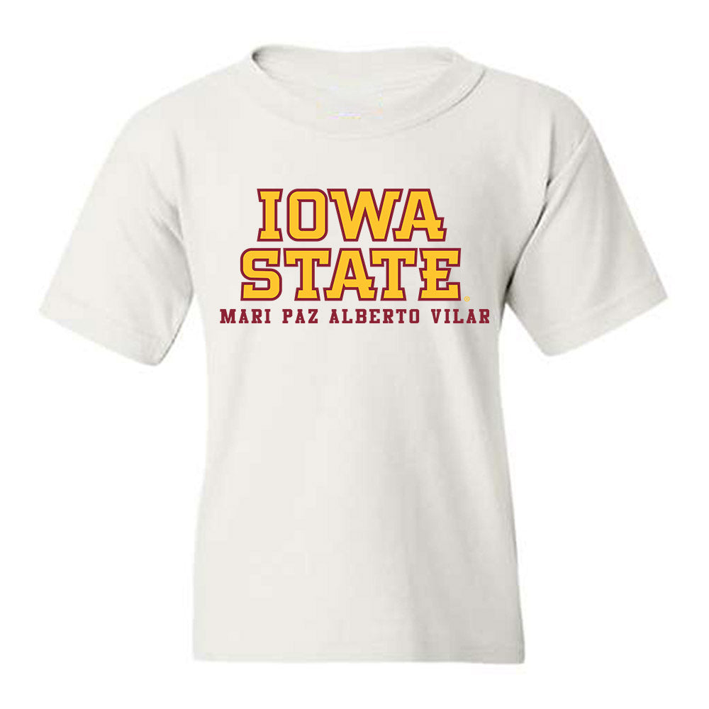 Iowa State - NCAA Women's Tennis : Mari Paz Alberto Vilar - Classic Fashion Shersey Youth T-Shirt-0
