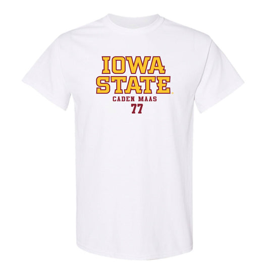 Iowa State - NCAA Football : Caden Maas - Classic Fashion Shersey T-Shirt-0