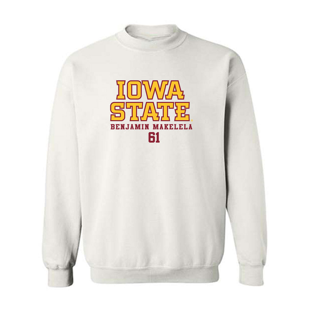 Iowa State - NCAA Football : Benjamin Makelela - Classic Fashion Shersey Crewneck Sweatshirt-0