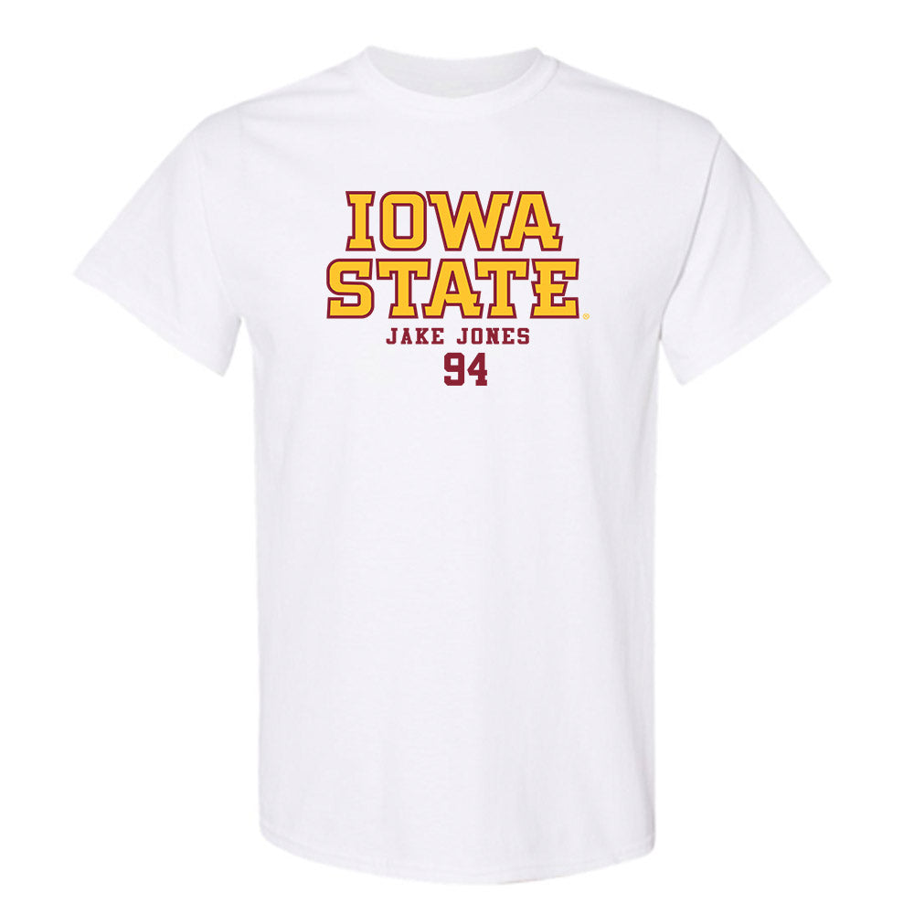 Iowa State - NCAA Football : Jake Jones - Classic Fashion Shersey T-Shirt-0