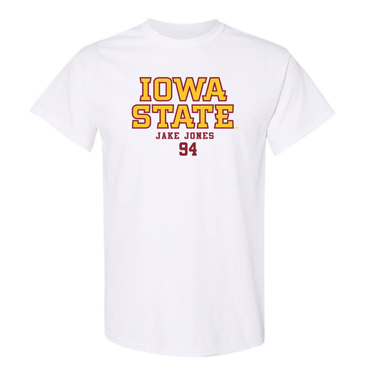 Iowa State - NCAA Football : Jake Jones - Classic Fashion Shersey T-Shirt-0