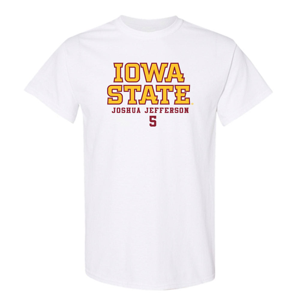 Iowa State - NCAA Men's Basketball : Joshua Jefferson - Classic Fashion Shersey T-Shirt-0
