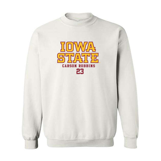 Iowa State - NCAA Football : Carson Robbins - Classic Fashion Shersey Crewneck Sweatshirt