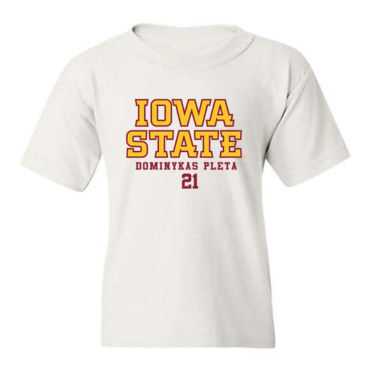 Iowa State - NCAA Men's Basketball : Dominykas Pleta - Classic Fashion Shersey Youth T-Shirt-0