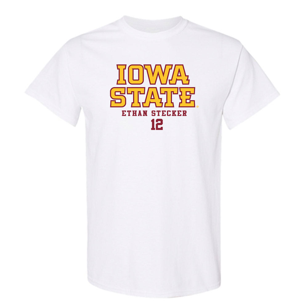Iowa State - NCAA Football : Ethan Stecker - Classic Fashion Shersey T-Shirt-0