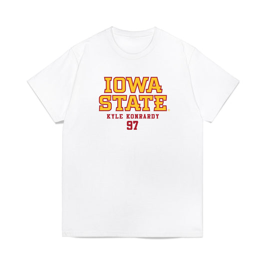 Iowa State - NCAA Football : Kyle Konrardy - Classic Fashion Shersey T-Shirt-0