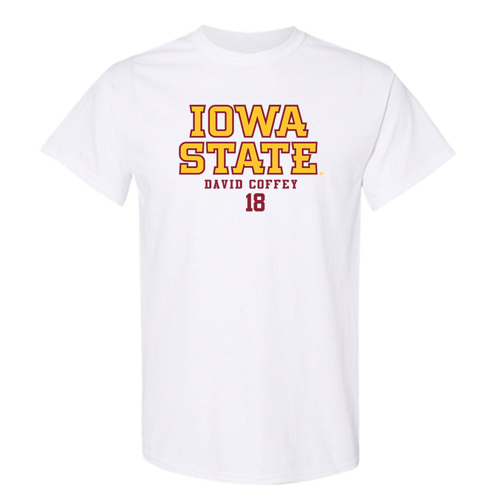 Iowa State - NCAA Football : David Coffey - Classic Fashion Shersey T-Shirt