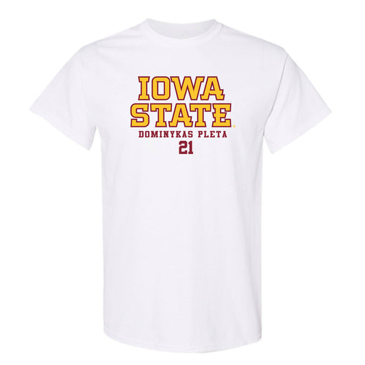 Iowa State - NCAA Men's Basketball : Dominykas Pleta - Classic Fashion Shersey T-Shirt-0
