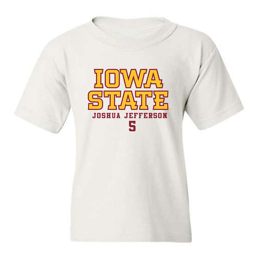 Iowa State - NCAA Men's Basketball : Joshua Jefferson - Classic Fashion Shersey Youth T-Shirt-0