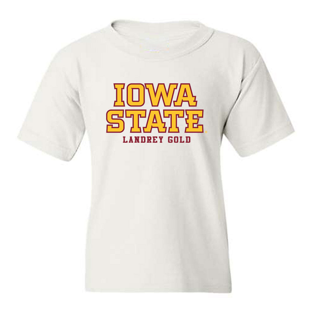 Iowa State - NCAA Women's Swimming & Diving : Landrey Gold - Classic Fashion Shersey Youth T-Shirt-0