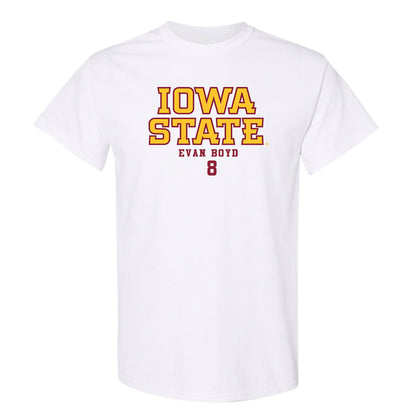 Iowa State - NCAA Football : Evan Boyd - Classic Fashion Shersey T-Shirt-0